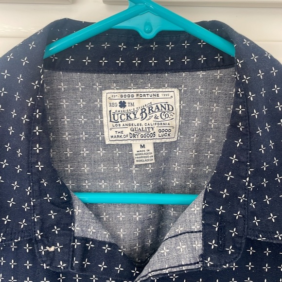 Lucky Brand men’s snap button down shirt - Picture 2 of 6